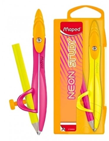 COMPAS MAPED STUDY NEON C/ABRAZADERA